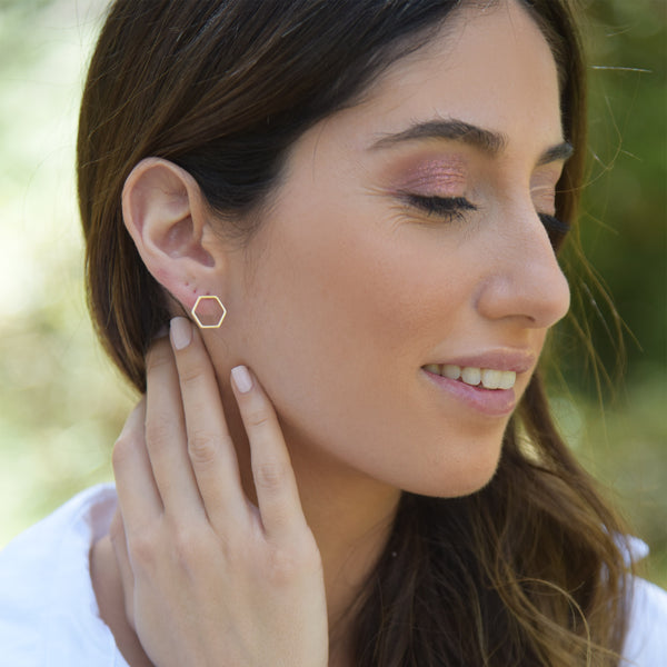 NOEMI - Accessorea Earrings Gold