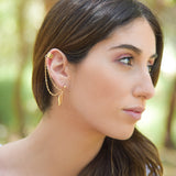 CARMEN - Accessorea Earrings Gold