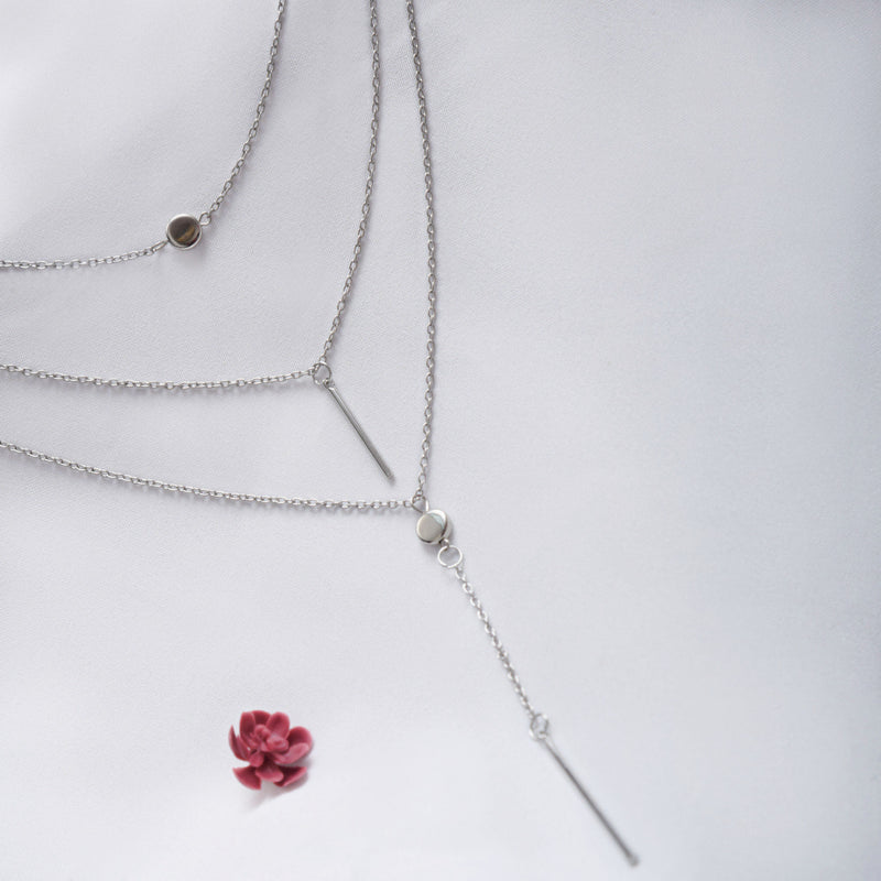 ALESSANDRA - Accessorea Necklace Silver
