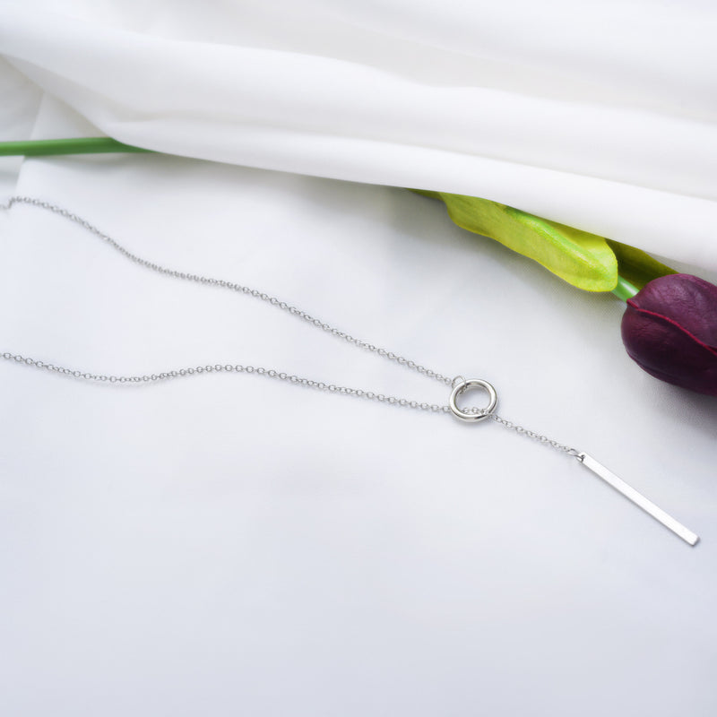GEMMA - Accessorea Necklace Silver long