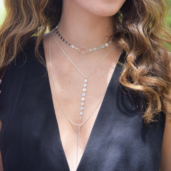 CARINA - Accessorea Necklace Silver