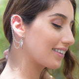 CARMEN - Accessorea earrings Silver